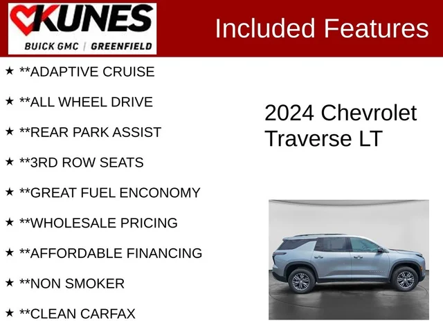 SEMINUEVOS CHEVROLET Traverse a Estados en autogozo