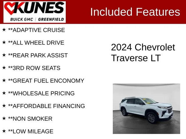 SEMINUEVOS CHEVROLET Traverse a Estados en autogozo