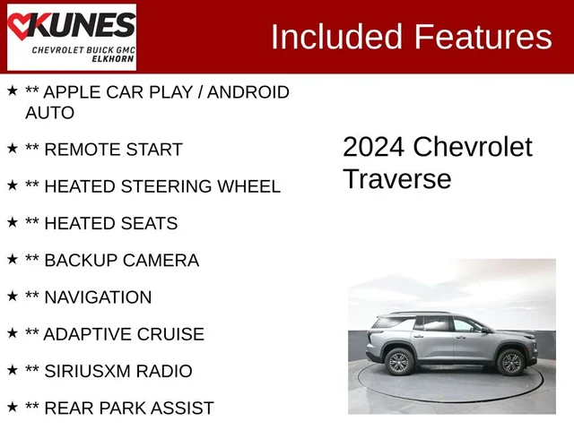 SEMINUEVOS CHEVROLET Traverse a Estados en autogozo