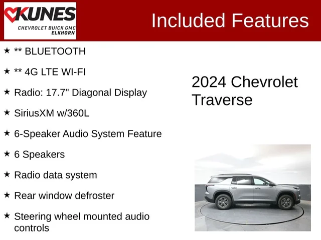SEMINUEVOS CHEVROLET Traverse a Estados en autogozo