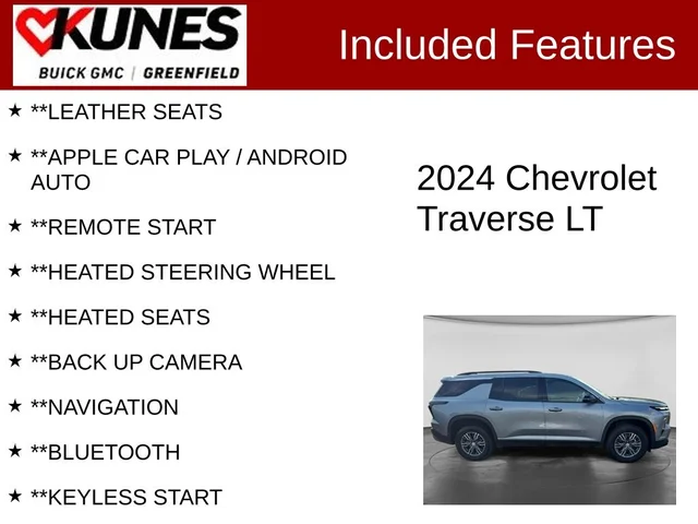 SEMINUEVOS CHEVROLET Traverse a Estados en autogozo