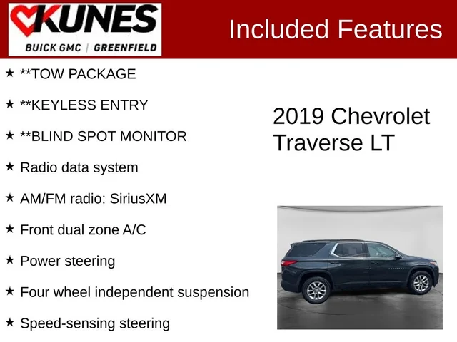 SEMINUEVOS CHEVROLET Traverse a Estados en autogozo