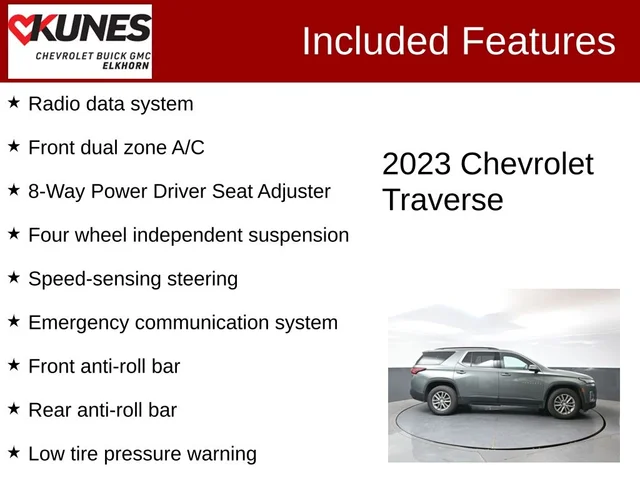 SEMINUEVOS CHEVROLET Traverse a Estados en autogozo