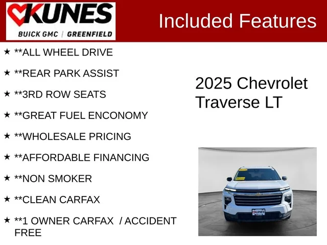 SEMINUEVOS CHEVROLET Traverse a Estados en autogozo