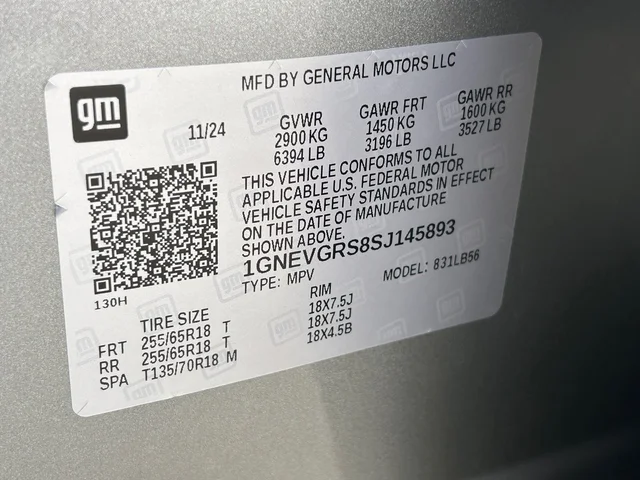 SEMINUEVOS CHEVROLET Traverse a Estados en autogozo