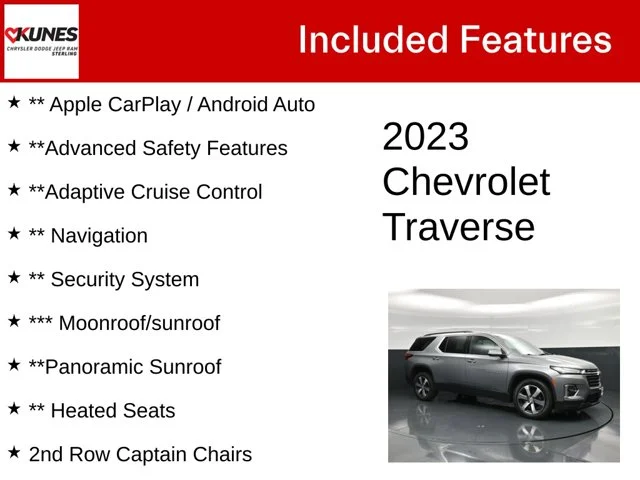 SEMINUEVOS CHEVROLET Traverse a Estados en autogozo