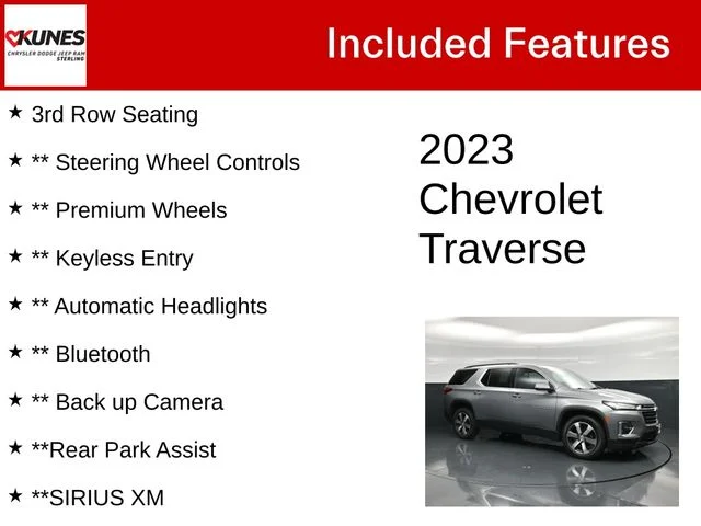 SEMINUEVOS CHEVROLET Traverse a Estados en autogozo