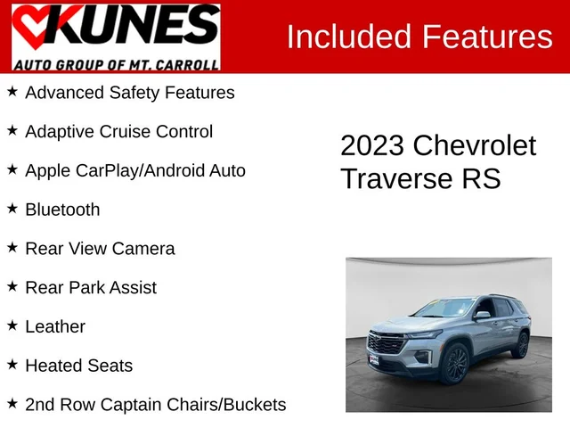 SEMINUEVOS CHEVROLET Traverse a Estados en autogozo