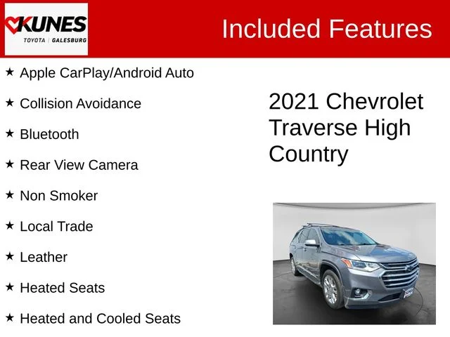 SEMINUEVOS CHEVROLET Traverse a Estados en autogozo