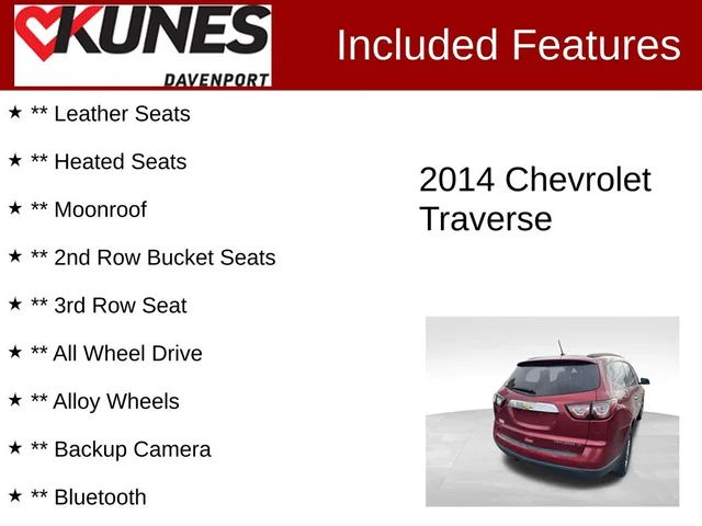 SEMINUEVOS CHEVROLET Traverse a Estados en autogozo