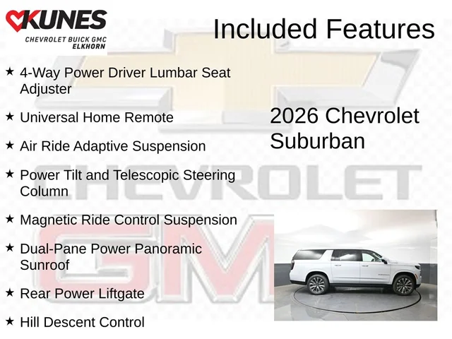 Nuevos CHEVROLET SUBURBAN à Estados chez autogozo