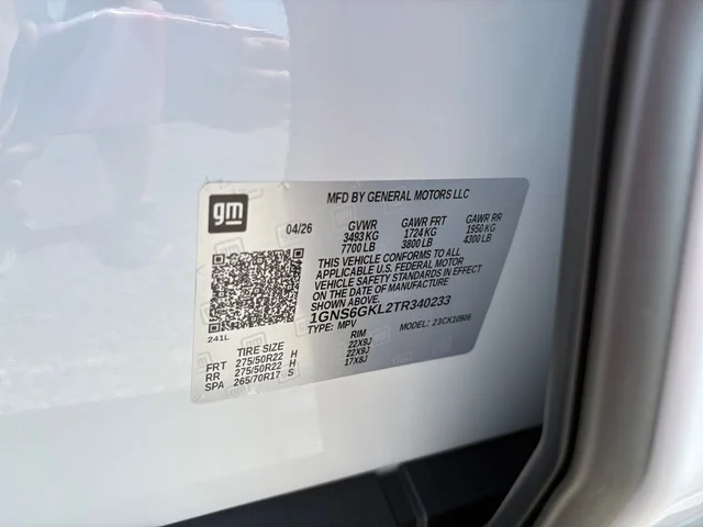 Nuevos CHEVROLET SUBURBAN à Estados chez autogozo