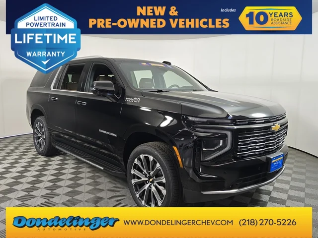 Nueve CHEVROLET SUBURBAN à Brainerd  chez Dondelinger Chevrolet