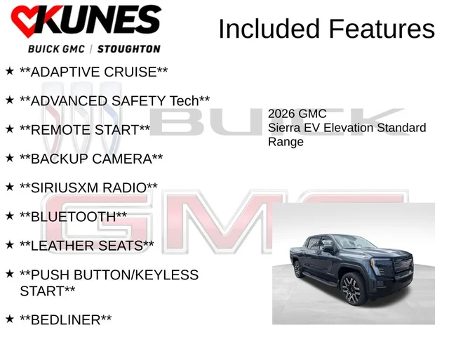 Nuevos GMC SIERRA EV à Estados chez autogozo