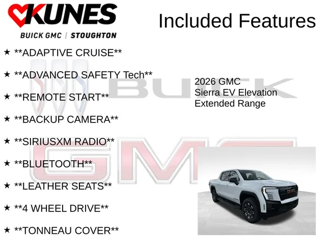 Nuevos GMC SIERRA EV à Estados chez autogozo