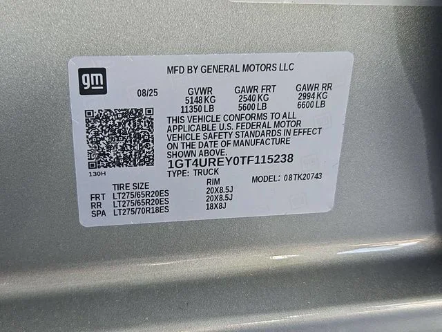 Nuevos GMC SIERRA 2500HD à Estados chez autogozo