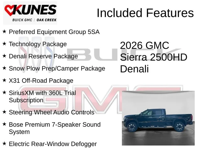Nuevos GMC SIERRA 2500HD à Estados chez autogozo