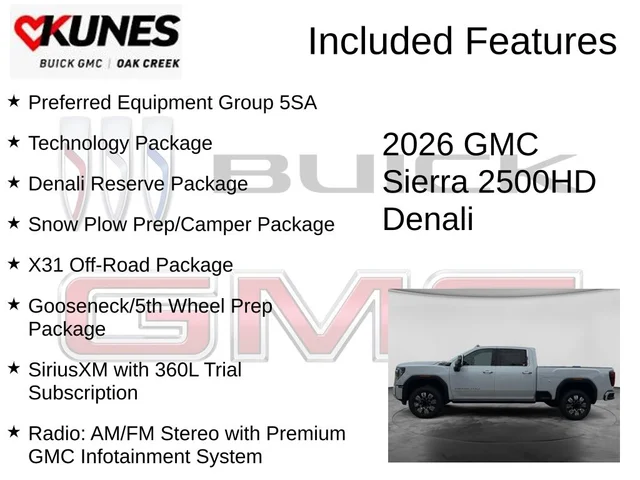 Nuevos GMC SIERRA 2500HD à Estados chez autogozo