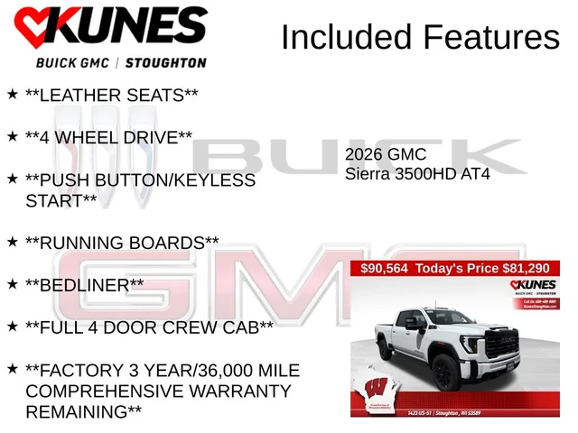 Nuevos GMC SIERRA 3500HD à Estados chez autogozo