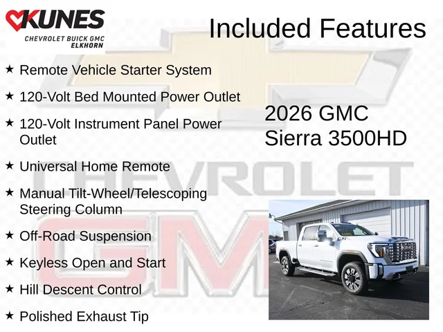 Nuevos GMC SIERRA 3500HD à Estados chez autogozo