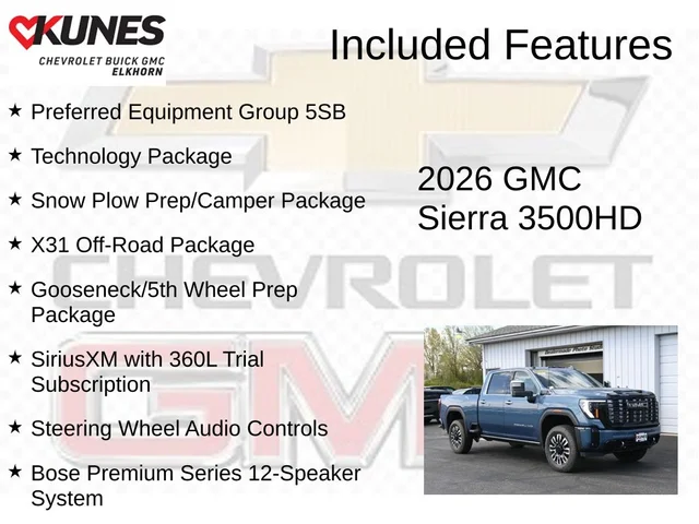 Nuevos GMC SIERRA 3500HD à Estados chez autogozo