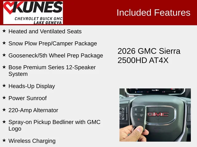 Nuevos GMC SIERRA 2500HD à Estados chez autogozo