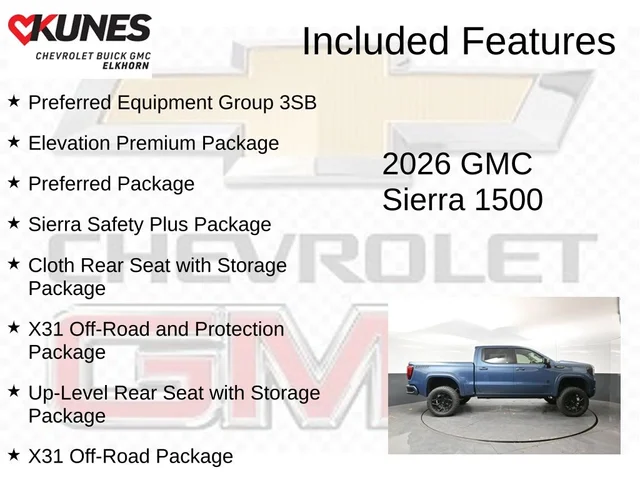 Nuevos GMC SIERRA 1500 à Estados chez autogozo