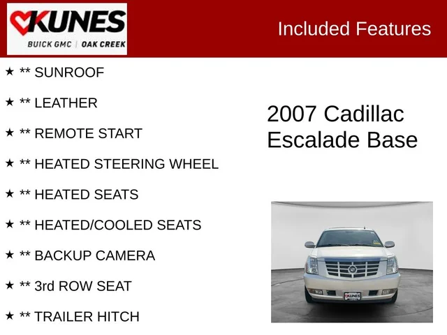 SEMINUEVOS CADILLAC Escalade a Estados en autogozo