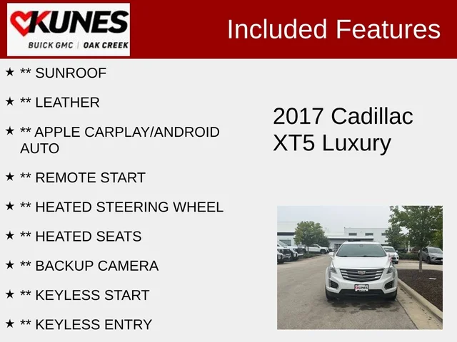 SEMINUEVOS CADILLAC XT5 a Estados en autogozo