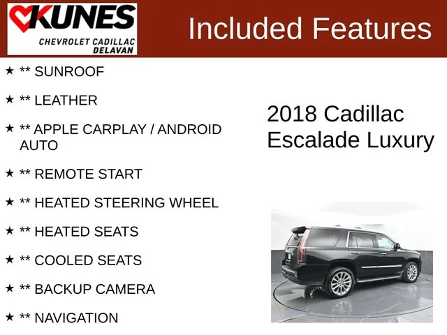 SEMINUEVOS CADILLAC Escalade a Estados en autogozo