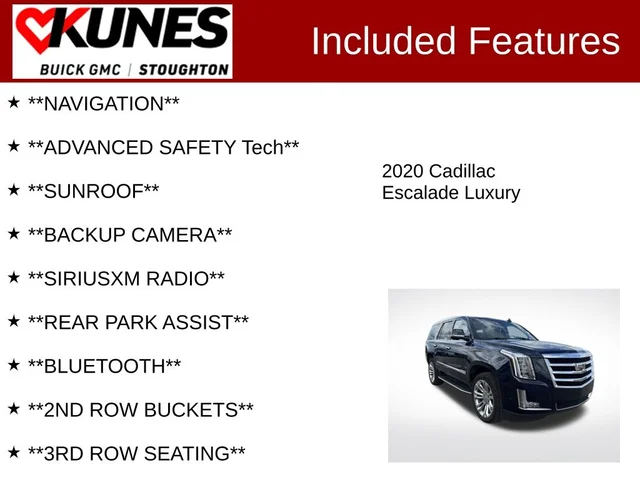 SEMINUEVOS CADILLAC Escalade a Estados en autogozo