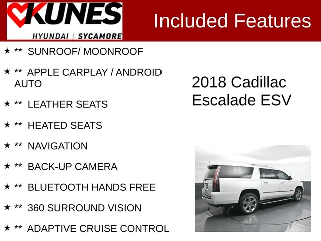 SEMINUEVOS CADILLAC Escalade ESV a Estados en autogozo