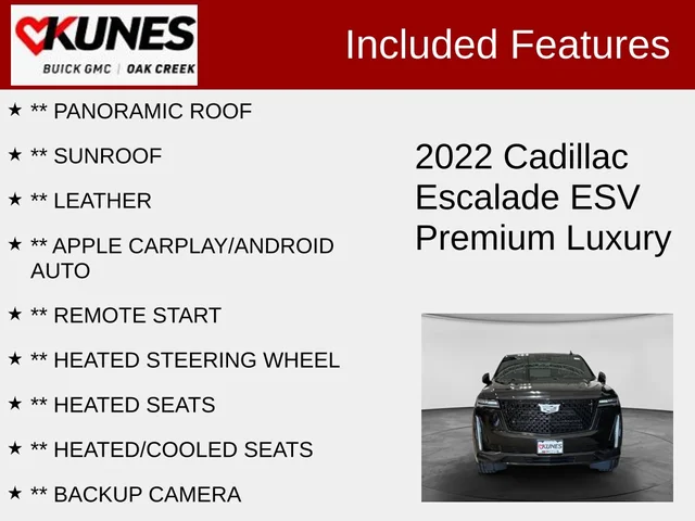SEMINUEVOS CADILLAC Escalade ESV a Estados en autogozo