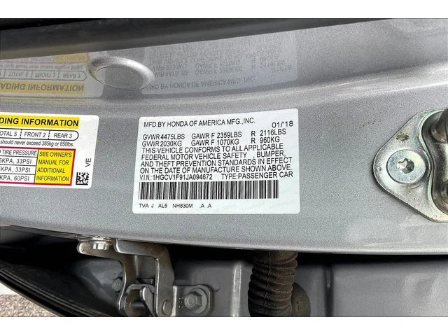 SEMINUEVOS HONDA Accord a Gainesville en Gainesville Hyundai