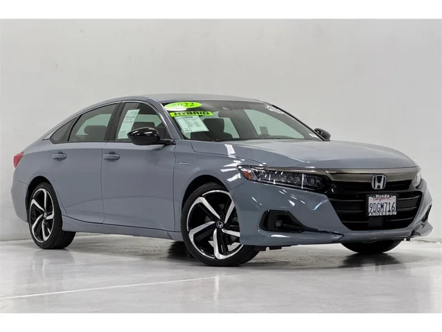 Pre-Owned HONDA Accord Hybrid at Anderson Honda in Palo Alto