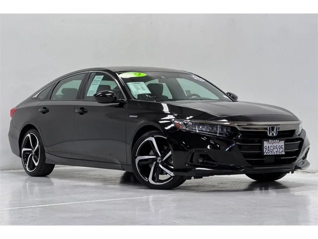 Pre-Owned HONDA Accord Hybrid at Anderson Honda in Palo Alto