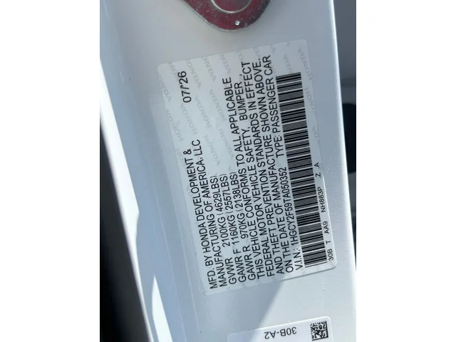 Nuevos HONDA ACCORD HYBRID à Estados chez autogozo