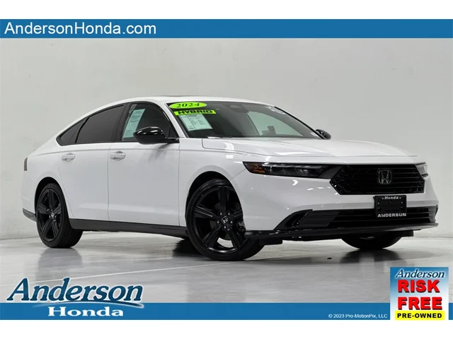 Pre-Owned HONDA Accord Hybrid at Anderson Honda in Palo Alto