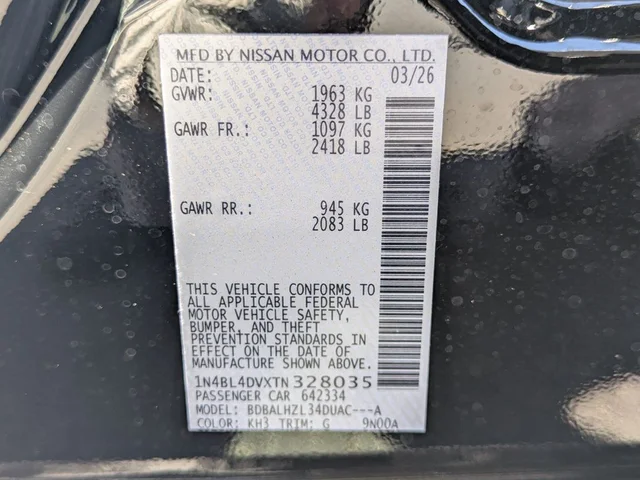 Nuevos NISSAN ALTIMA à Estados chez autogozo