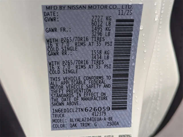 Nuevos NISSAN FRONTIER à Kennesaw, chez Town Center Nissan