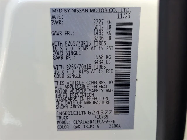 Nuevos NISSAN FRONTIER à Kennesaw, chez Town Center Nissan