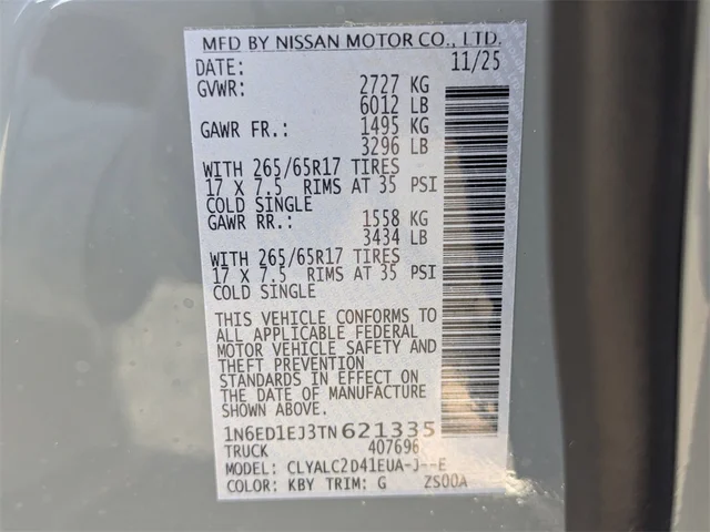 Nuevos NISSAN FRONTIER à Kennesaw, chez Town Center Nissan