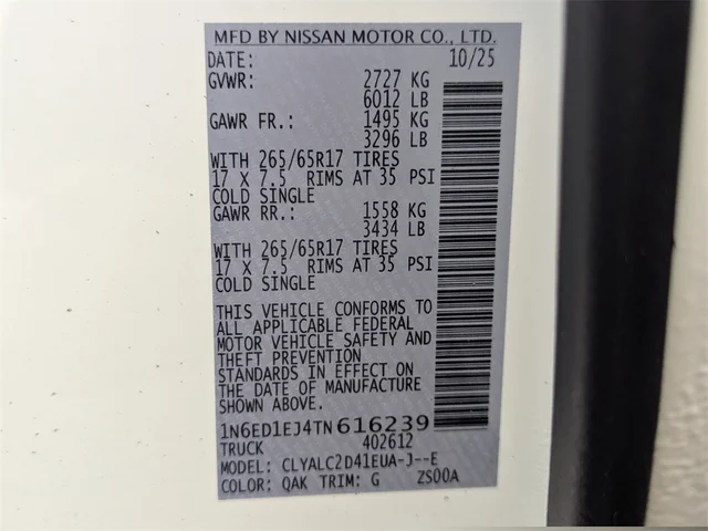 Nuevos NISSAN FRONTIER à Kennesaw, chez Town Center Nissan
