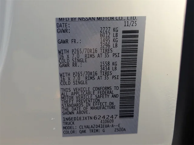 Nuevos NISSAN FRONTIER à Kennesaw, chez Town Center Nissan