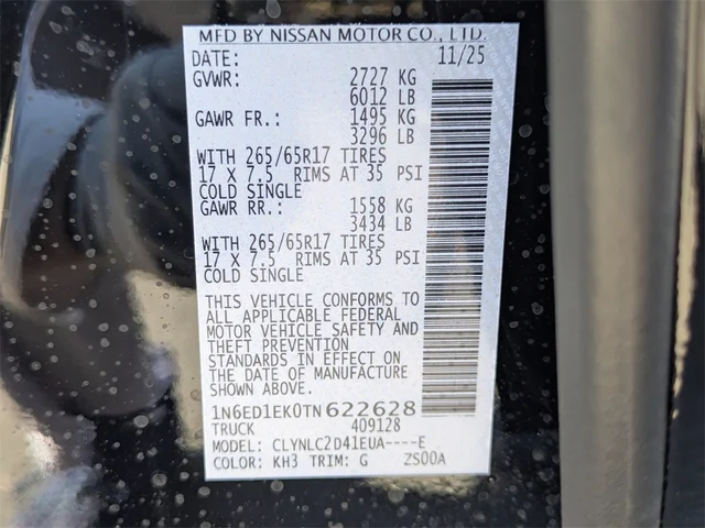 Nuevos NISSAN FRONTIER à Kennesaw, chez Town Center Nissan