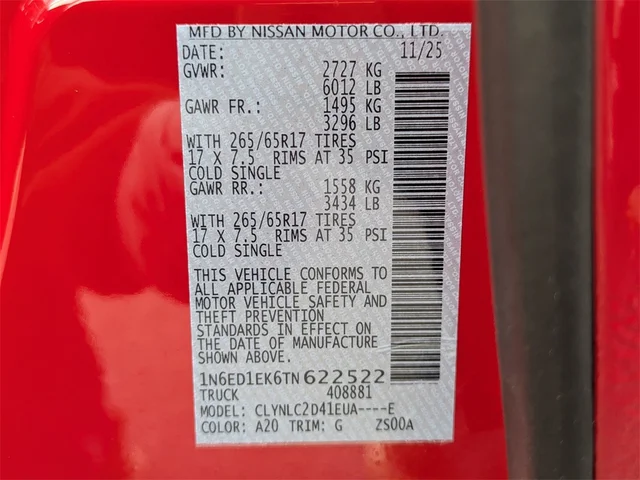 Nuevos NISSAN FRONTIER à Kennesaw, chez Town Center Nissan