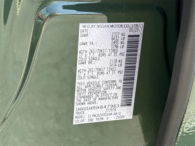 Nuevos NISSAN FRONTIER à Kennesaw, chez Town Center Nissan