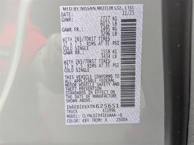 Nuevos NISSAN FRONTIER à Kennesaw, chez Town Center Nissan