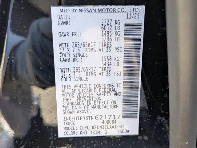 Nuevos NISSAN FRONTIER à Kennesaw, chez Town Center Nissan