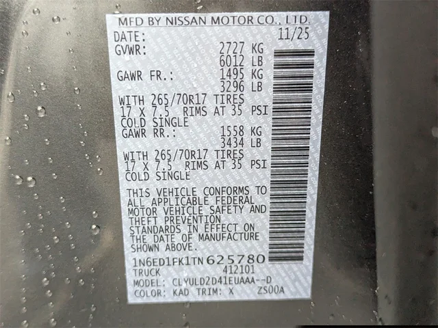 Nuevos NISSAN FRONTIER à Kennesaw, chez Town Center Nissan